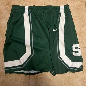 Nike Michigan State throwback Shorts